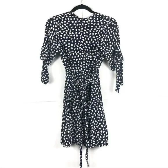 FAITHFULL THE BRAND Brigit Navy Floral Mini Dress - Picture 3 of 11